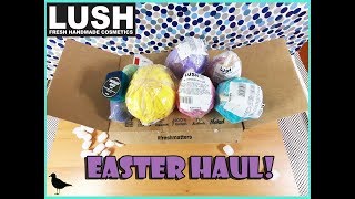 Lush Australia Bath Bomb Haul! Easter Chick Egg Testing! | Fly Like a Birdew