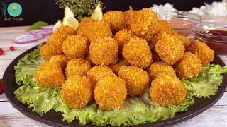 Potato Bites | Crispy Garlic Tater Tots | Snacks Recipe | Aloo kay bites | Ramadan recipes 2021