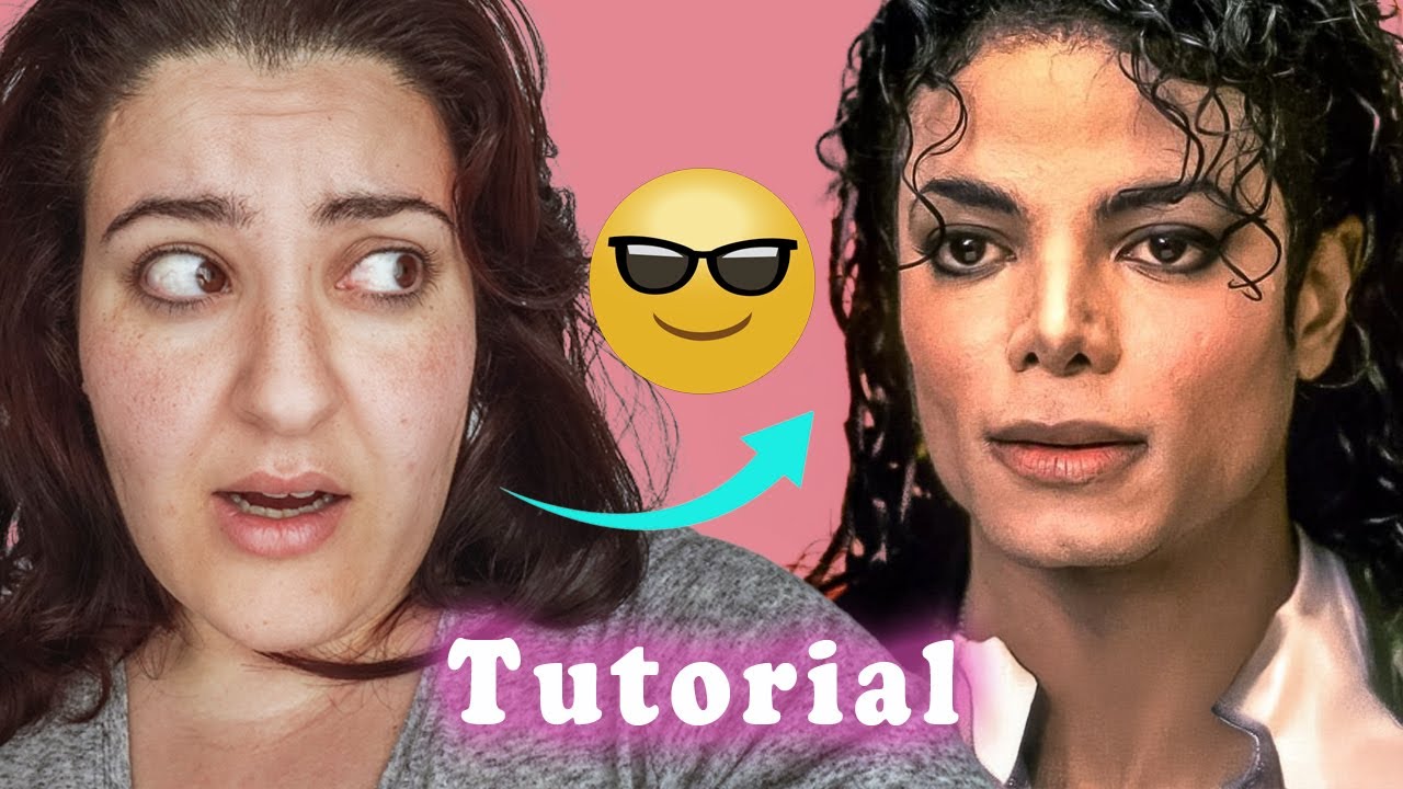 My Michael Jackson Makeup Transformation Tutorial Youtube