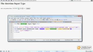The HTML 5 'datetime' Input Type