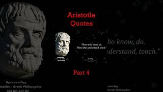 Aristotle most powerful quotes & philosophy part 4