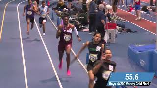 Boys' 4x200 Varsity Gold Final - The Armory Hispanic Games 2025 [Full Race Replay]