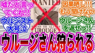 【ネタバレ注意】ウルージから奪った？ウルジスト大号泣に対する読者の反応集【ワンピース反応集】