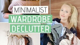 MINIMALIST WARDROBE DECLUTTER » Minimalism, KonMari, Capsule wardrobe