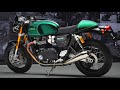 New 2024 Triumph Thruxton Final Edition, Reveal