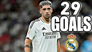 جميع اهداف فيديريكو فالفيردي مع ريال مدريد ● 29 هدف HD | تعليق عربي #4