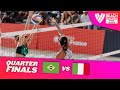 Carol/Barbara vs. Gottardi/Menegatti - Quarter Finals Highlights Paris 2023 #BeachProTour