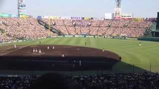 2013 5 5 阪神対ヤクルト　甲子園 蛍の光 六甲おろし