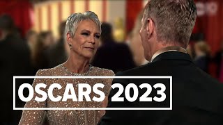 2023 Oscars: Best Supporting Actress nominee Jamie Lee Curtis - Champagne Carpet Interview