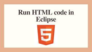 How to Create HTML file in Eclipse|Run Html code in Eclipse|