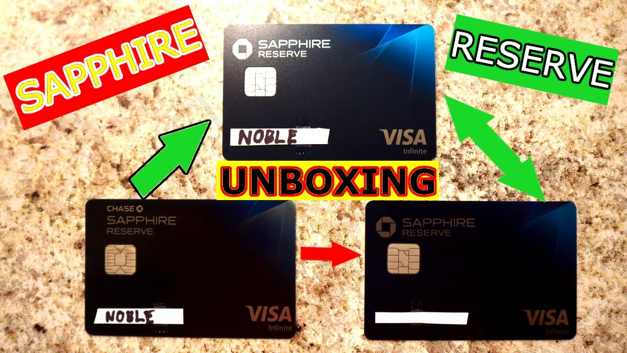 Chase Sapphire Reserve Unboxing + Review + WEIGH-IN! - YouTube