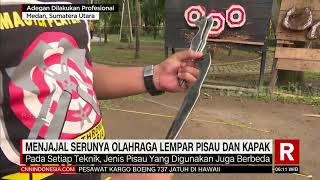 Menjajal Serunya Olahraga Lempar Pisau Dan Kapak | REDAKSI PAGI (03/07/21)