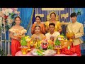 ពិធីកាត់សក់កូនប្រុសស្រី khmer wedding day @vochvong