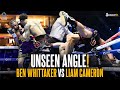 Ben Whittaker vs Liam Cameron | BIZARRE moment as both men FALL over top rope 😲 | UNSEEN ANGLE 🎥