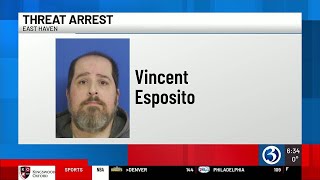BOOKING PHOTO: East Haven police make threat arrest