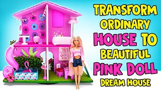 AMAZING Doll Dream House Makeover || FUN CRAFTS!