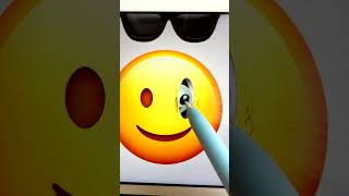 😎👽 Smiling Face With Sunglasses Emoji #creative #emoji #procreate