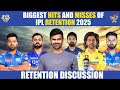 Biggest Hits and misses of IPL Retention 2025  | Cric It With Badri