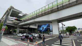 台中捷運綠線 通車首日 市政府站 Taichung MRT 台中雙節公車