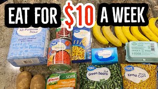 EXTREME BUDGET MEAL PLAN // A WEEK OF MEALS FOR $10