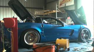 Twin Turbo Corvette makes 1656rwhp on loaded Dyno