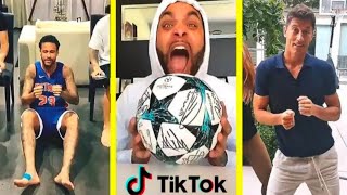funny football players at home