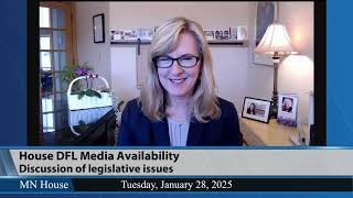 House DFL Media Availability 1/28/25