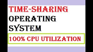 What is time sharing operating system || Time-sharing || Learning software online