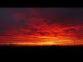 gorgeous orange sunset 4k video for sleep u0026 background