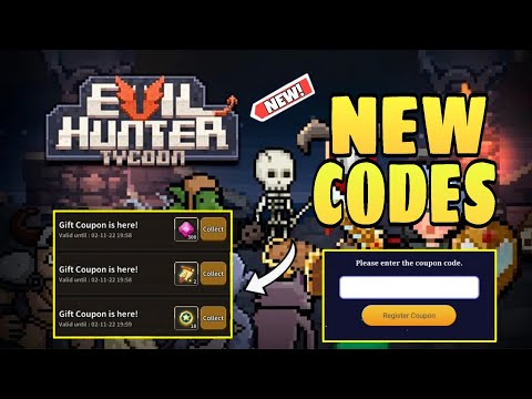 *New* Evil Hunter Tycoon Coupon Codes 4 November 2023 Evil Hunter Tycoon Codes