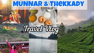 🌴Munnar and Thekkady VLOG || Things to do | Complete travel guide || kerala tourist places