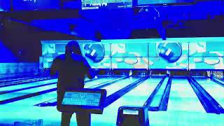 Bowling with family