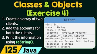 Classes and Objects (Exercise 4)