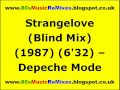 strangelove blind mix depeche mode 80s dance music 80s club mixes 80s new wave band