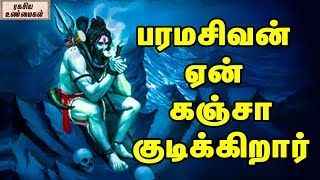 பரமசிவன் ஏன் கஞ்சா குடிக்கிறார் || Why Does Lord Shiva Smoke Up Weed? || Unknown Facts In Tamil