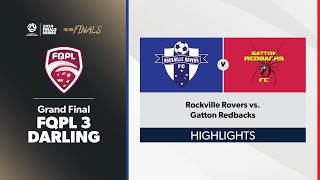 FQPL 3 Darling Downs Men Grand Final - Rockville Rovers vs. Gatton Redbacks Highlights