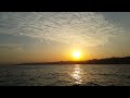 beautiful sunset u0026 cloud on the sea 아름다운 석양과 구름