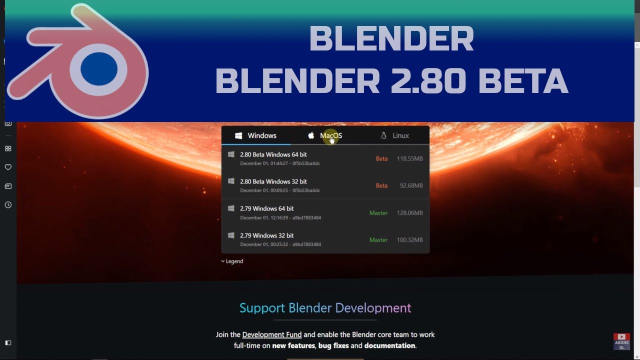 Blender - Blender 2.80 Beta Çıktı :) - YouTube