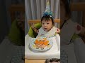 赤ちゃん１歳誕生日お祝い baby 赤ちゃん cutebaby