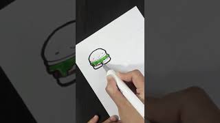 Drawing doodle food | doodle with me part 1