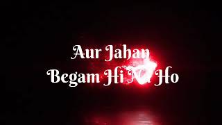 Begum Bagair Badshah kis kam ka new status #short #up_mdl_songs