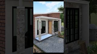 Desain Rumah Minimalis 4x7 Meter #desainrumah #desainrumahminimalis