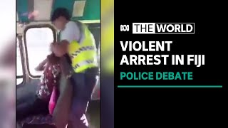 Fiji police officer suspended after violent arrest of bus driver is shared online | The World