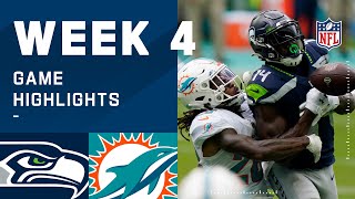 Seahawks vs. Dolphins Week 4 Highlights | NFL 2020