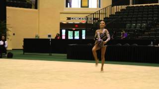 Anya Zhang - Ball Finals - 2013 U.S. Rhythmic Championships