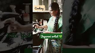 jayavani artist 💚 cooking,🍲