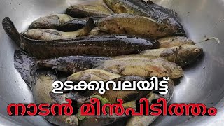 ഉടക്ക് വല കൊണ്ട്  ഒരു നാടൻ മീൻ പിടുത്തം || Traditional Fishing