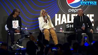 Super Bowl LVI: Dr. Dre, Mary J. Blige and Snoop Dogg's Halftime Press Conference