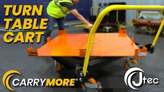 Ergonomic Solutions for Manufacturing | Jtec’s Turn Table Cart \u0026 CarryMore System