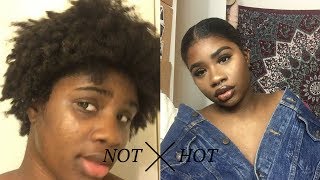 Top Knot Bun On Short Thick 4c Natural Hair Watch In Hd 1080